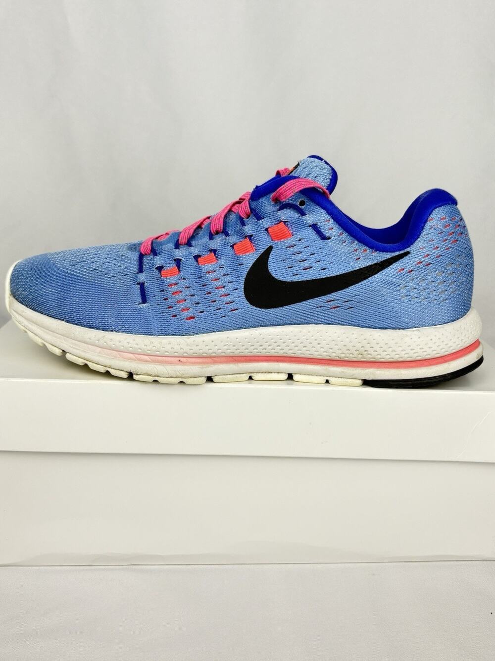 Nike Air Zoom Pegasus 33 Running Sneakers Women US 7.5 Blue Pink 863766-400